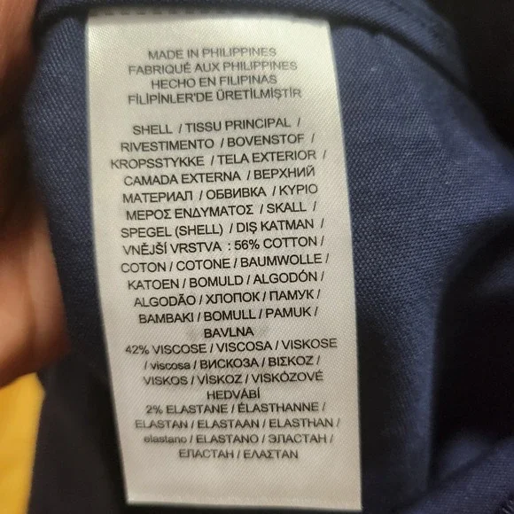 Ralph Lauren Navy A-Line Skirt - Picture 8 of 8